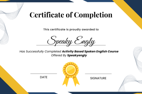 Course Certificate